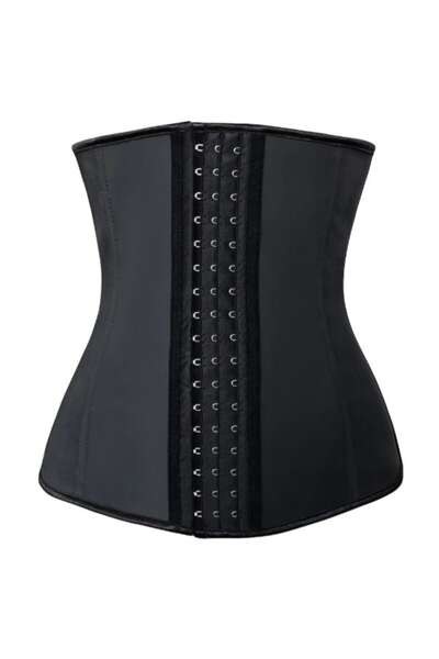 Agraflı Çelik Balenli Lateks İnceltme Etkili Korse 