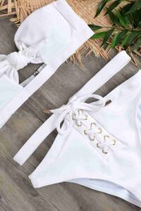 Beyaz Angelsin Özel Tasarım Bikini Altı - Thumbnail