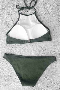 Angelsin Yeşil Tankini Bikini Takım - Thumbnail