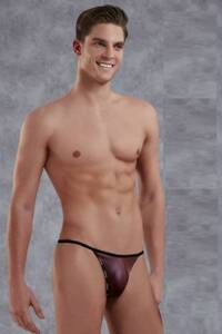 Doreanse - Mat Bordo Erkek Tanga Külot
