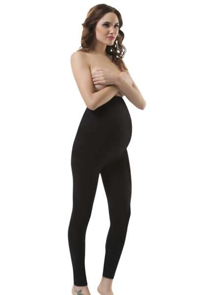 Form Angel - Dikişsiz İz Yapmaz Yüksek Bel Soft Hamile Tayt