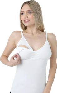 Form Angel - Dikişsiz Klipsli Toparlayıcı Lohusa Emzirme Atleti