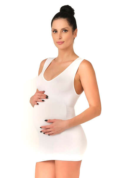 Emay - Dikişsiz Toparlayıcı Hamile Soft Atlet