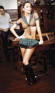 Fantezi Liseli Kız Öğrenci Kostümü - Thumbnail