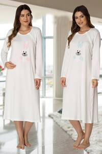 Effortt - Hamile Lohusa Emzirme Özellikli Gecelik