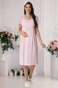 Hamile Lohusa Sabahlık ve Gecelik Takım - Thumbnail