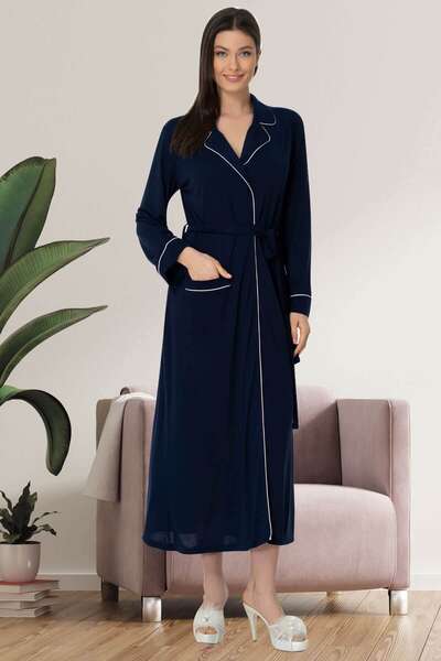 Hamile Lohusa Sabahlıklı Pijama Takımı 3lü Set