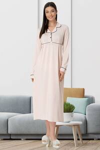 Uzun Kollu Gecelik - Thumbnail