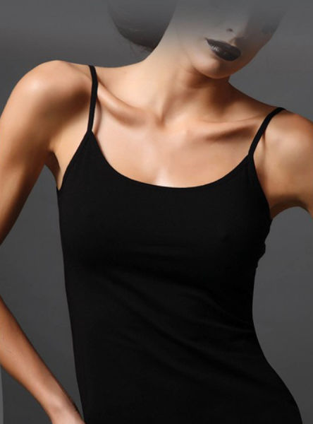 İnce Askılı Likralı Kadın Atlet