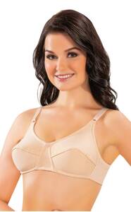 by İGP - Kadın Dolgusuz Kapsız Rahat Penye Sütyen