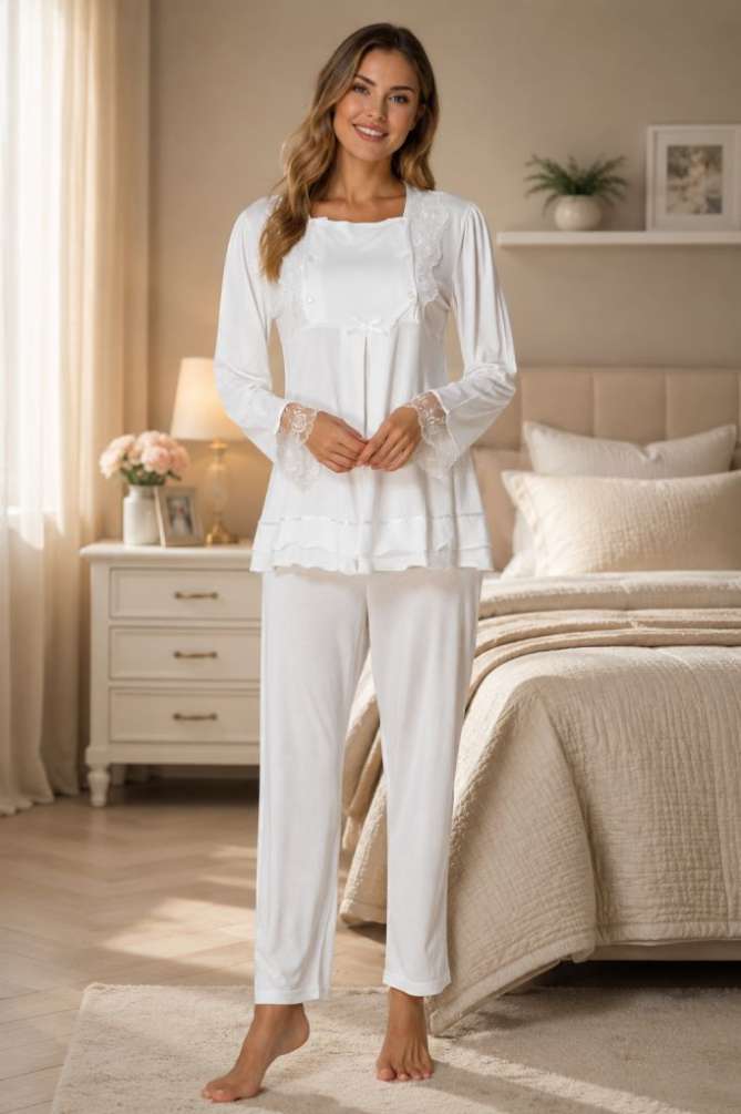 Kadın Hamile Lohusa Pijama Takımı