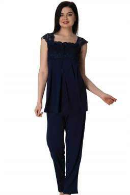 Effortt - Kadın Hamile Lohusa Pijama Takımı