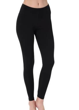 Siyah Rahat Uzun Tayt - Thumbnail