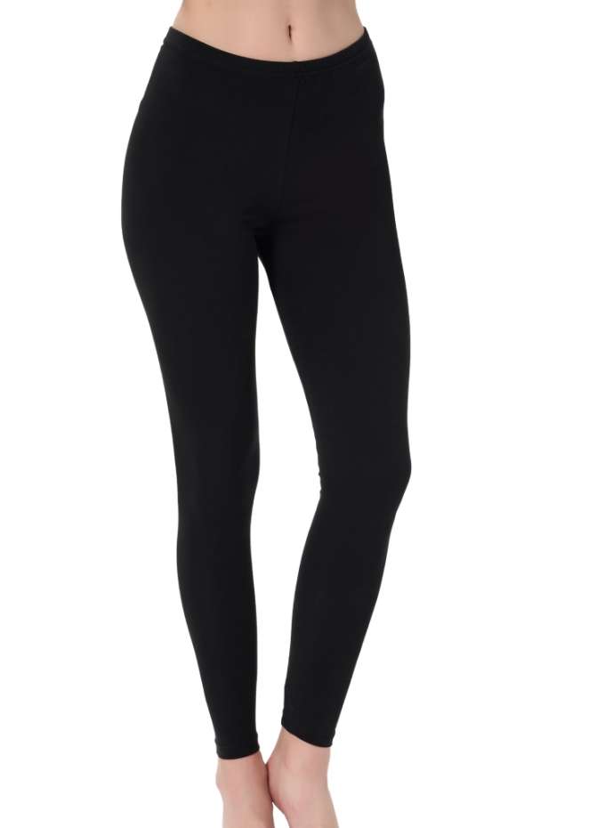 Siyah Rahat Uzun Tayt