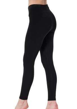 Siyah Rahat Uzun Tayt - Thumbnail