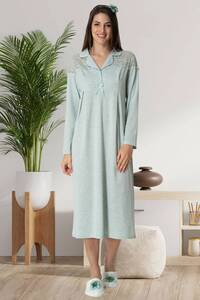 Omuzu Dantelli Hamile Lohusa Gecelik - Thumbnail