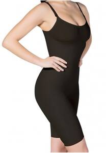 Özel Bölgesi Açık Tam Boy Vücut Korse - Thumbnail