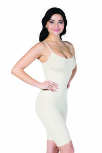 Özel Bölgesi Açık Tam Boy Vücut Korse - Thumbnail