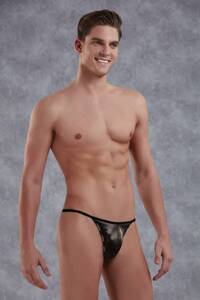 Doreanse - Mat Siyah Erkek Tanga Külot