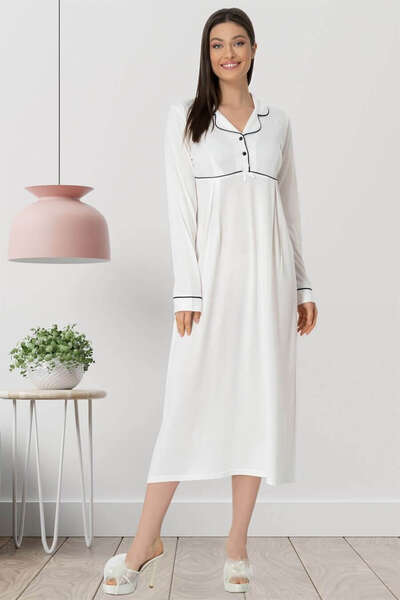 Sabahlıklı Hamile Lohusa Gecelik Takım