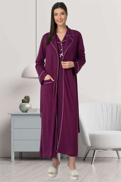 Sabahlıklı Hamile Lohusa Gecelik Takım