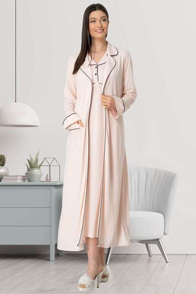 Sabahlıklı Hamile Lohusa Gecelik Takım