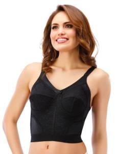 LENS - Siyah Toparlayıcı Büstiyer Sütyen