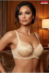 Le Jardin - Ten Ultra Soft Kap Kalın Askılı Toparlayıcı Minimizer Sütyen