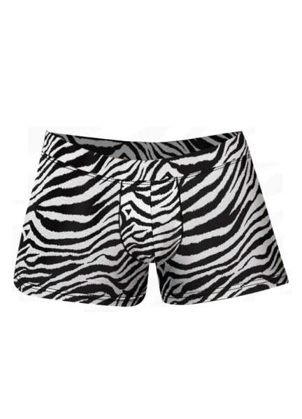 Zebra Desen Erkek Boxer Külot